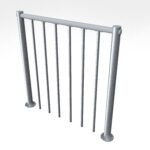 Balustradă pentru parapet pentru Rondo Zink Plus - imagine 2