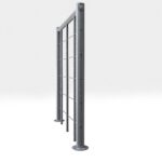Balustradă pentru parapet pentru Spino Zink Smart - imagine 2